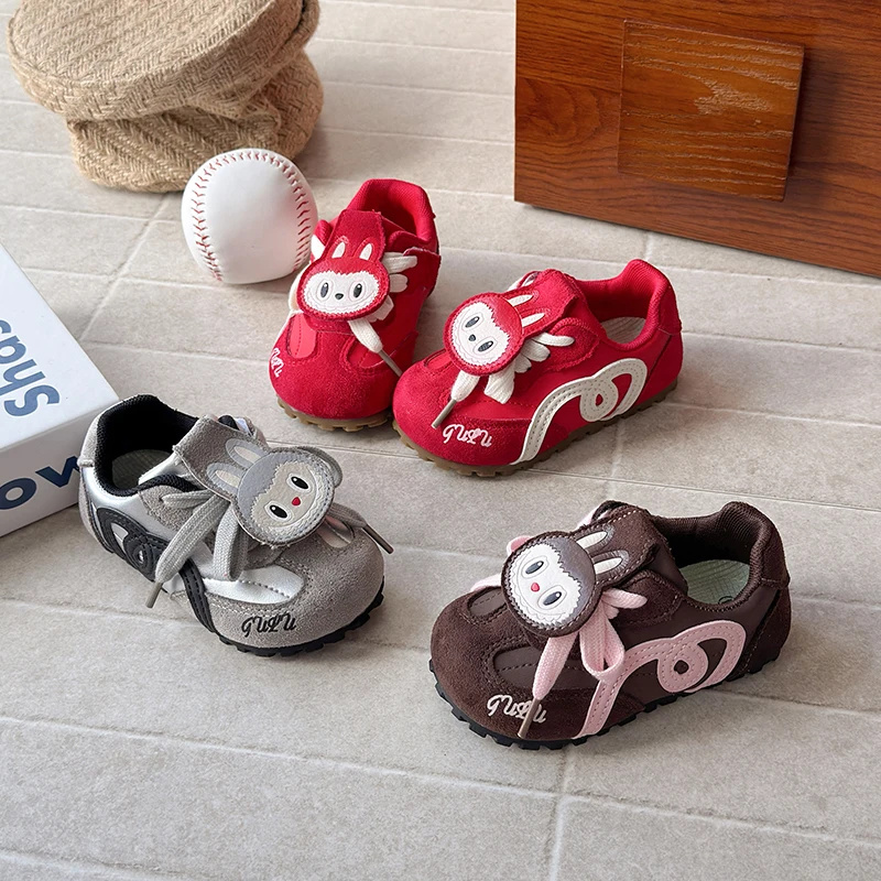 

Новинка 2023 года, осенне-зимняя детская повседневная обувь, модные кроссовки с цветными блоками, милые кроссовки на мягкой подошве с героями мультфильмов для детей, малышей, мальчиков и девочек