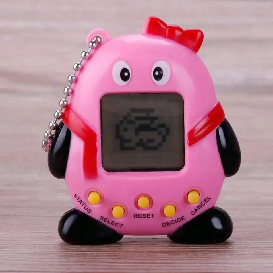 2024 Hot selling children\'s mini virtual Tamagotchi game pendante Tamagotchi handheld game console toy pet toy