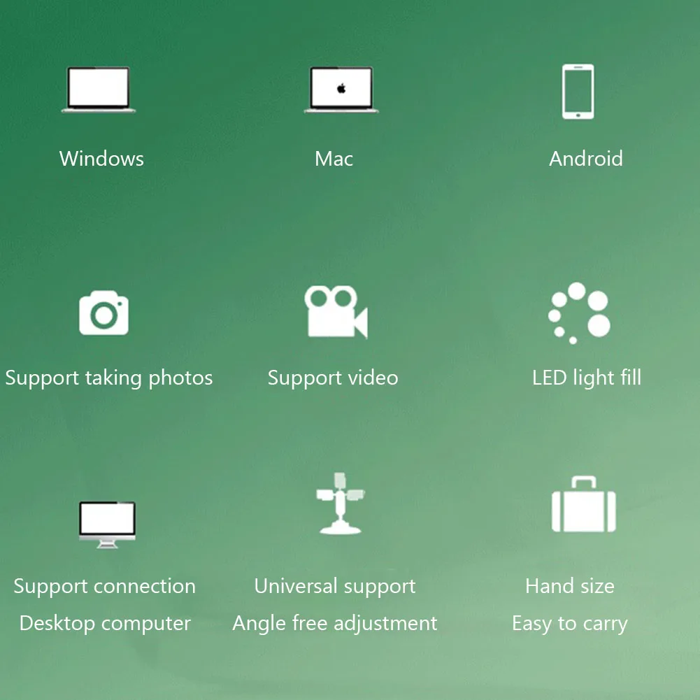 3-in-1-Digitalmikroskopkamera mit Ständer, tragbares elektronisches Mikroskop zum Löten, LED-Lupe, Typ C, USB, Android