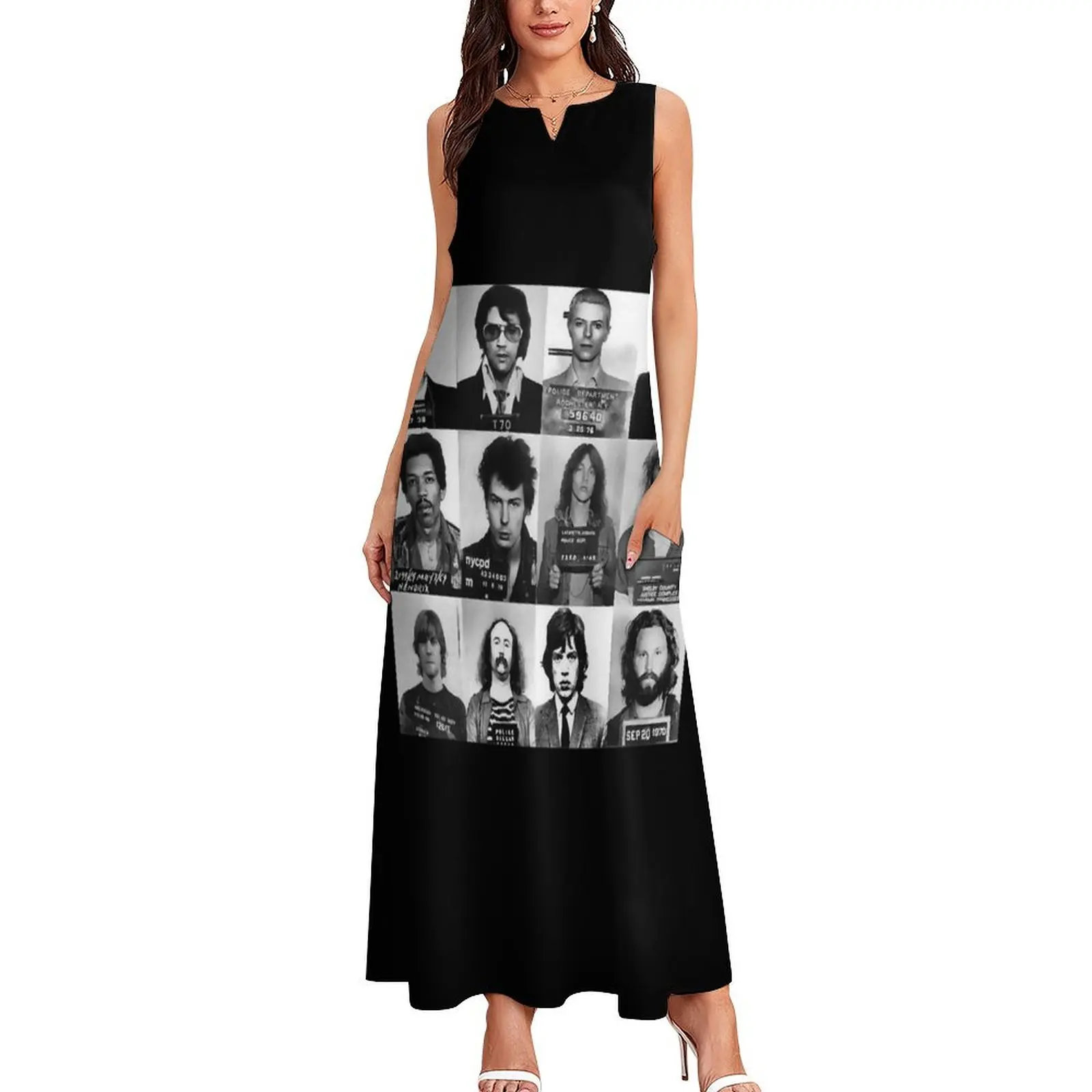 Mugshot Long Dress prom dress evening dresses ladies