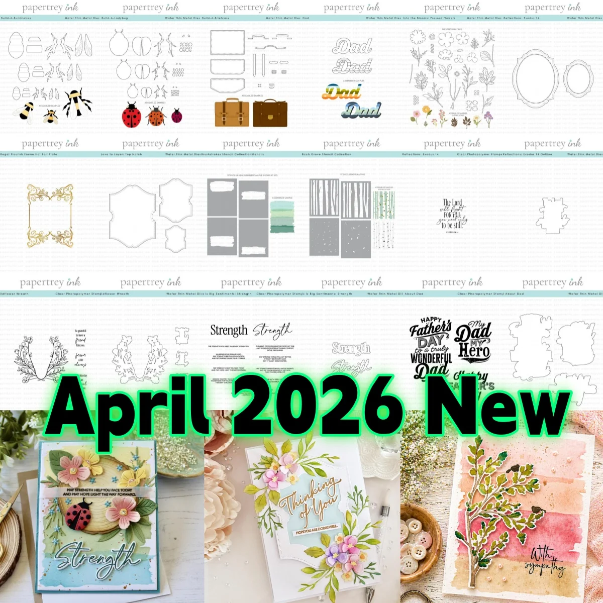 New Father's Day Briefcase Metal Cutting Dies Clear Stamps Stencil Hot Foil for DIY Scrapbook Craft Decoration April 2026