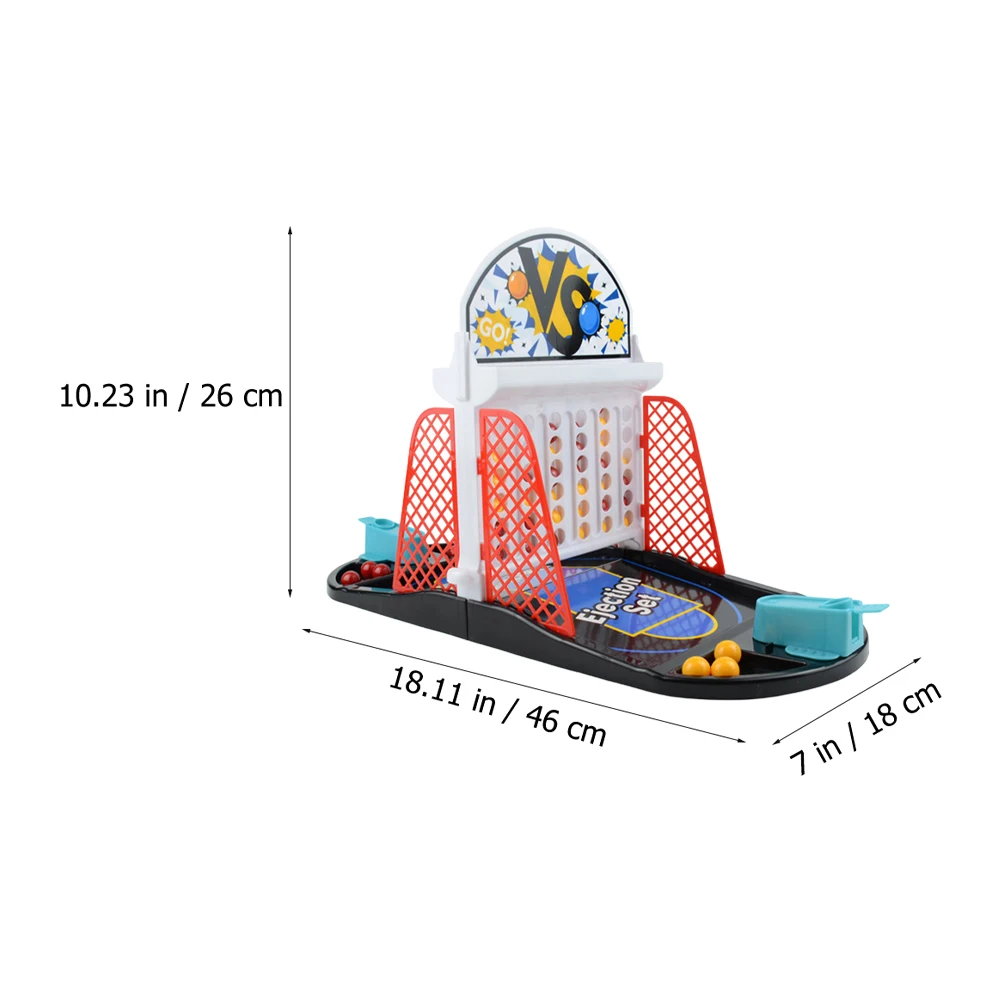 1pc Huishoudelijk Kinderen Twee Speler Desktop Basketbalspel Abs Materiaal Interactief Educatief Speeltje Voor Kinderen
