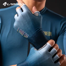 LAMEDA Cycling Gloves Half Finger Summer Bicycle MTB Gloves Shock-absorption Mountain Bike Gym Sports Gloves Cycling Accessories