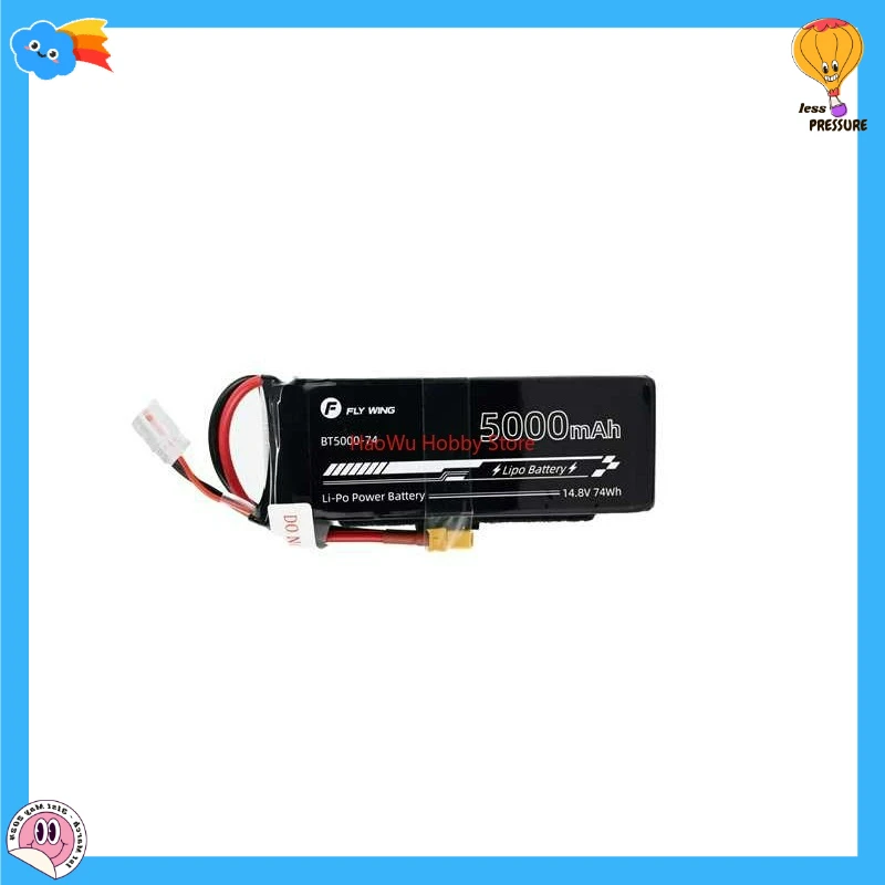 FLYWING FW450 RC Helicopter Spare Part 4S 14.8V 5000mAh Voltage With XT60 Plug Li-ion Polymer Battery