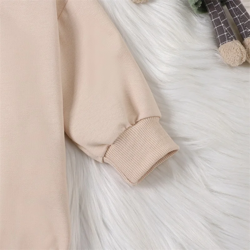 Newborn Easter Baby Clothes Bunny Tail Rompers Rabbit Crewneck Sweatshirt Girls Boys Summer Outfits 0 3 18 Months