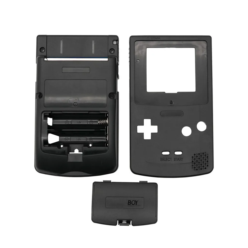 جديد كامل الإسكان شل ل Nintend Gameboy غبا قذيفة غطاء واقٍ مزخرف لهاتف آيفون مع شاشة عدسة استبدال ل عبة فتى مسبقة وحدة الإسكان