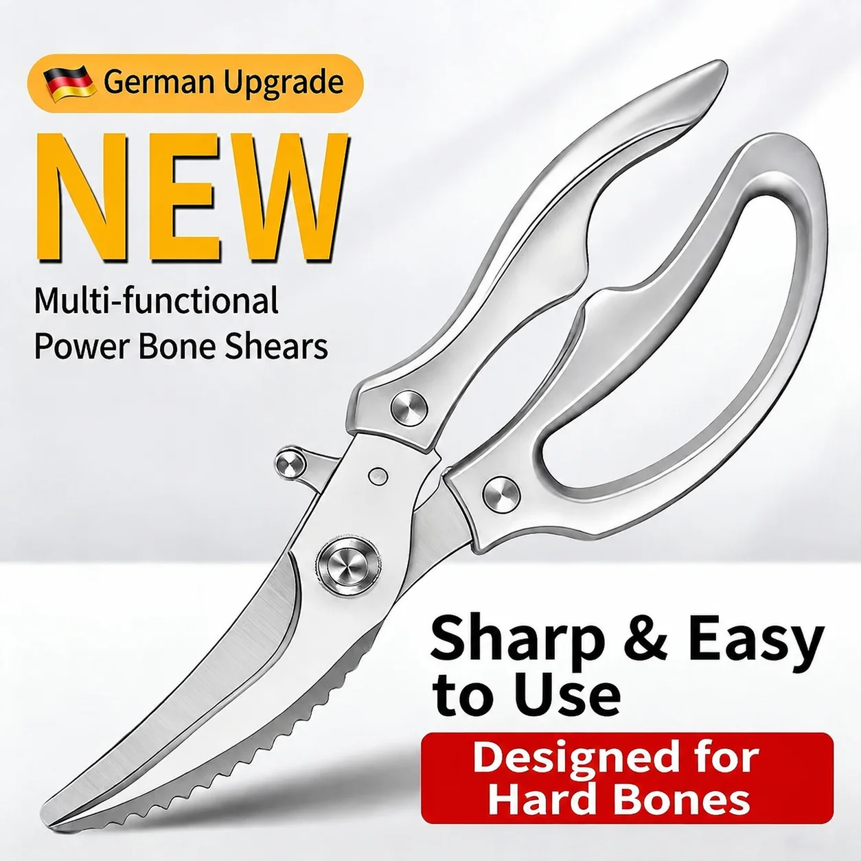 New Kitchen Powerful Chicken Bone Scissors Multi-Functional Home Use for Cutting Chicken Duck Goose Bones Meat Roasting Special