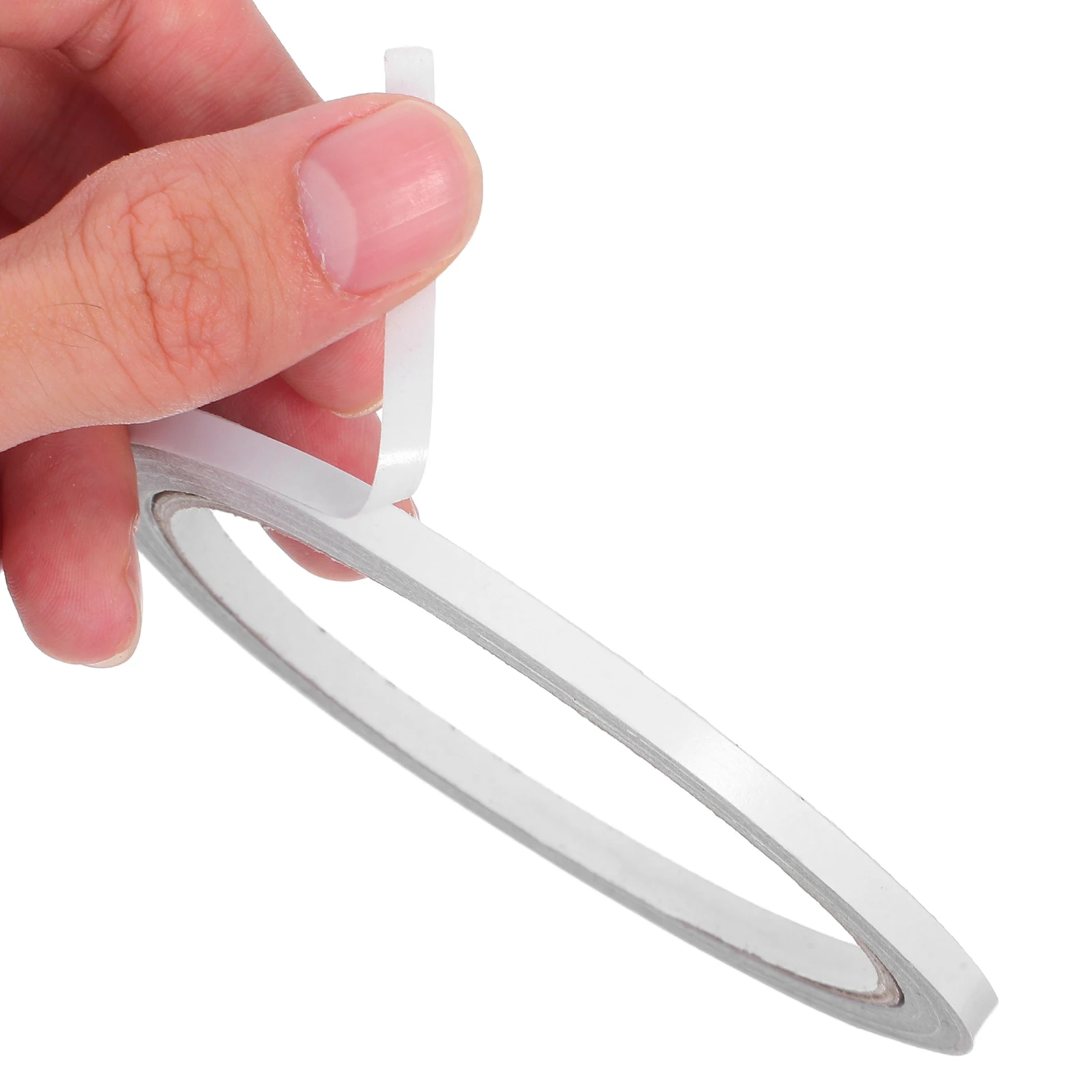 5Pcs 1200x0.5cm 양면 접착 테이프 사진 장착 선물 포장 공예 프로젝트 접착 테이프에 쉽게 조정 가능