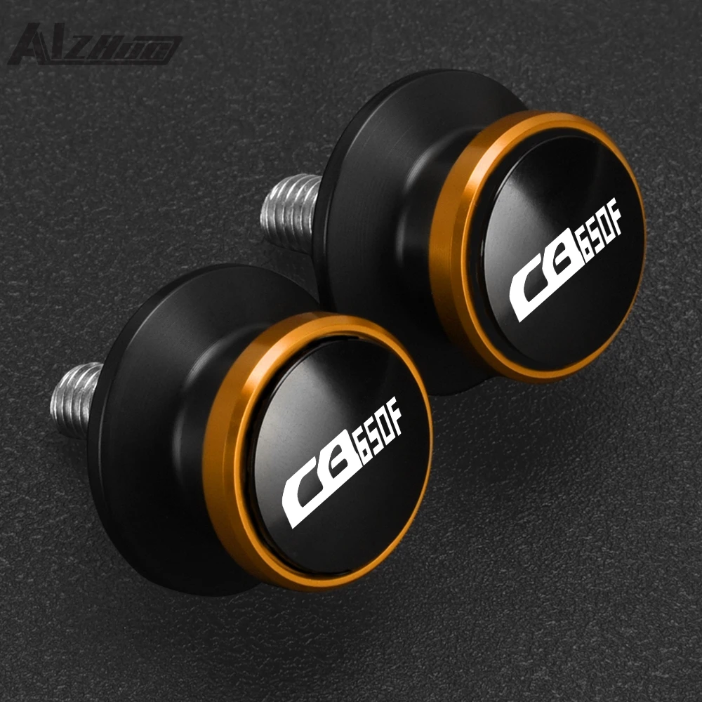 Motorcycles Accessible CB650F Accessible For Honda CB650F 2014 2015 2016 8MM Swingarm Spools Rear Stand Screws Swingarm Sliders