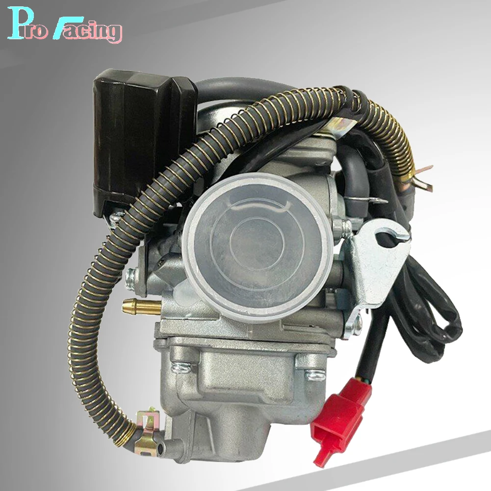 Motorcycle Carburetor For 24mm 26mm PD24J PD26J Sunl Cvk GY6 125cc 150cc 152QMI 157QMJ Scooter moped Buggy ATV kart engine