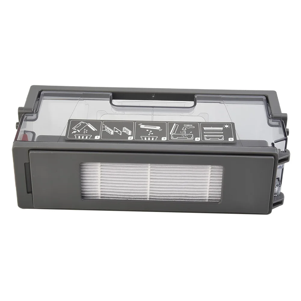 Replacement Filter Container For For Deebot N8 N8+ N8 Pro Dust Box with Integrated Filtration For For Cleaner Air Output