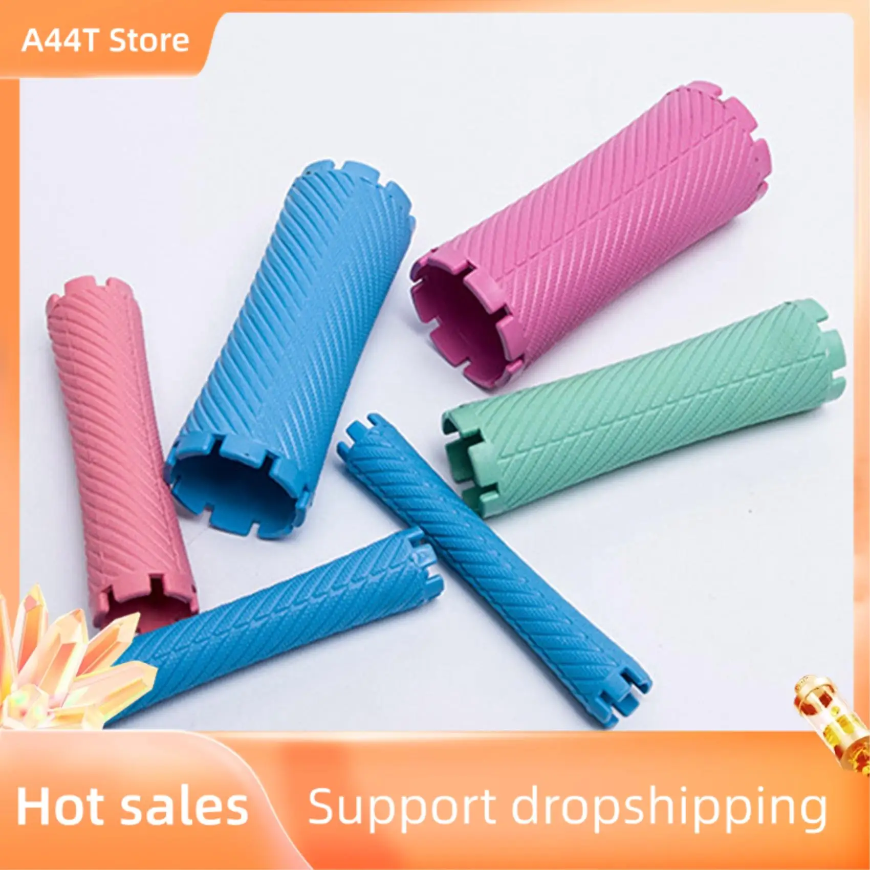 

A44T 200Pcs/Set 10 Sizes Hair Perm Rods Kit Cold Permanent Bar Curlers Rollers Set Wave Corn Hair Maker Styling