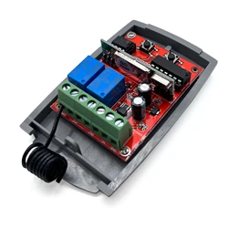 Controle remoto de segurança 12-24v dc 433mhz, receptor para at-4 sintra-auricular, código fixo e código rolante