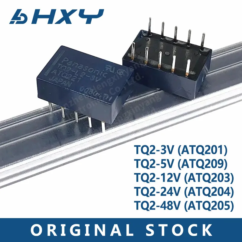 5Pcs/Lot TQ2 Signal Relays 5V 12V 24V DC 1A 10Pin TQ2-5V TQ2-12V TQ2-24V TQ2-L2 TN2 ATQ209 ATQ203 ATQ204