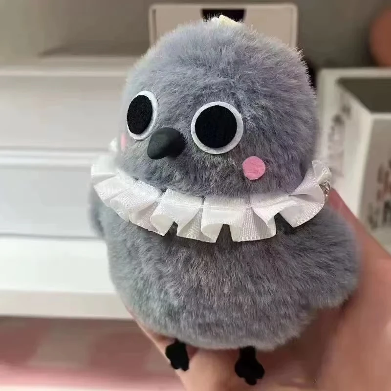 Love and Deep Space Sylus Grumpy Crow Plush Keychain Game Peripheral Stuffed Animals Angry Crow Backpack Pendant Fans Gifts