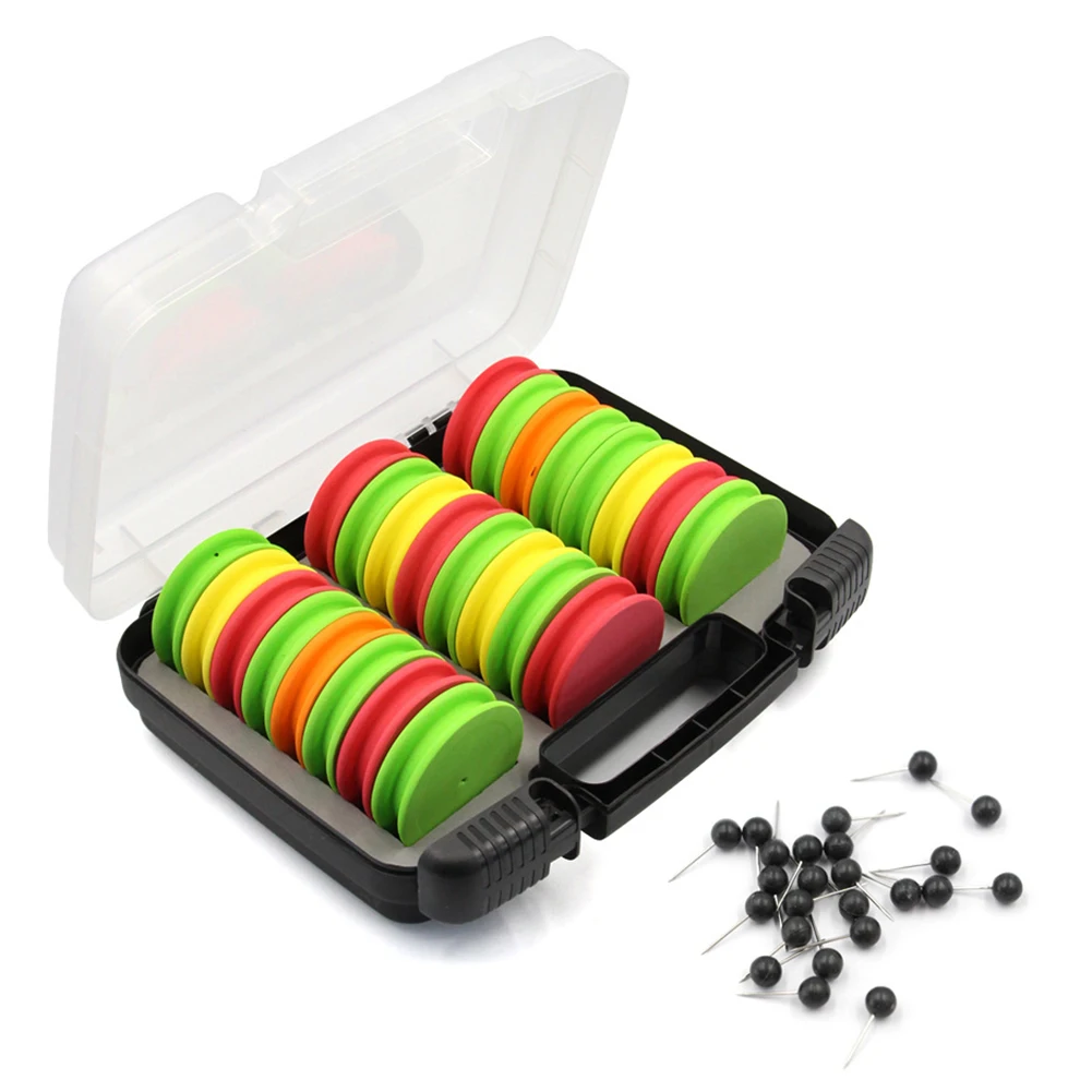 24pcs EVA Foam Spools With Fishing Tackle Box Fishing Line Winder Hook Board Fishing Line Storage Holder Fishing Accessories - Image 2
