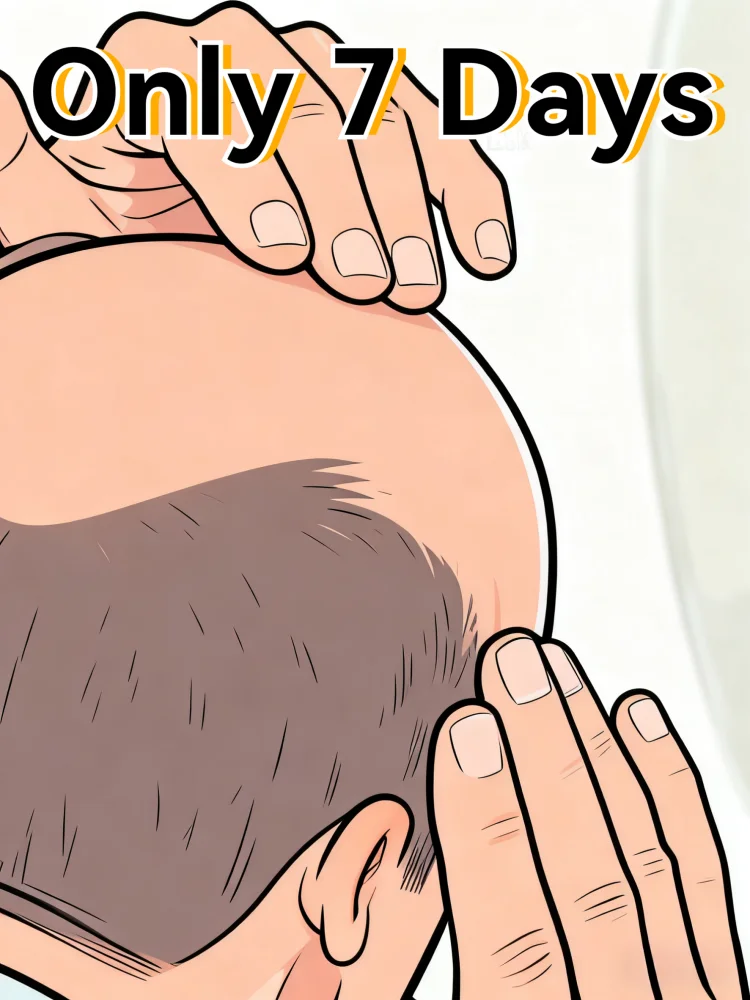 Baldness savior, easily restore your thick black hair, regain your confidence, and return to the peak of unemployment