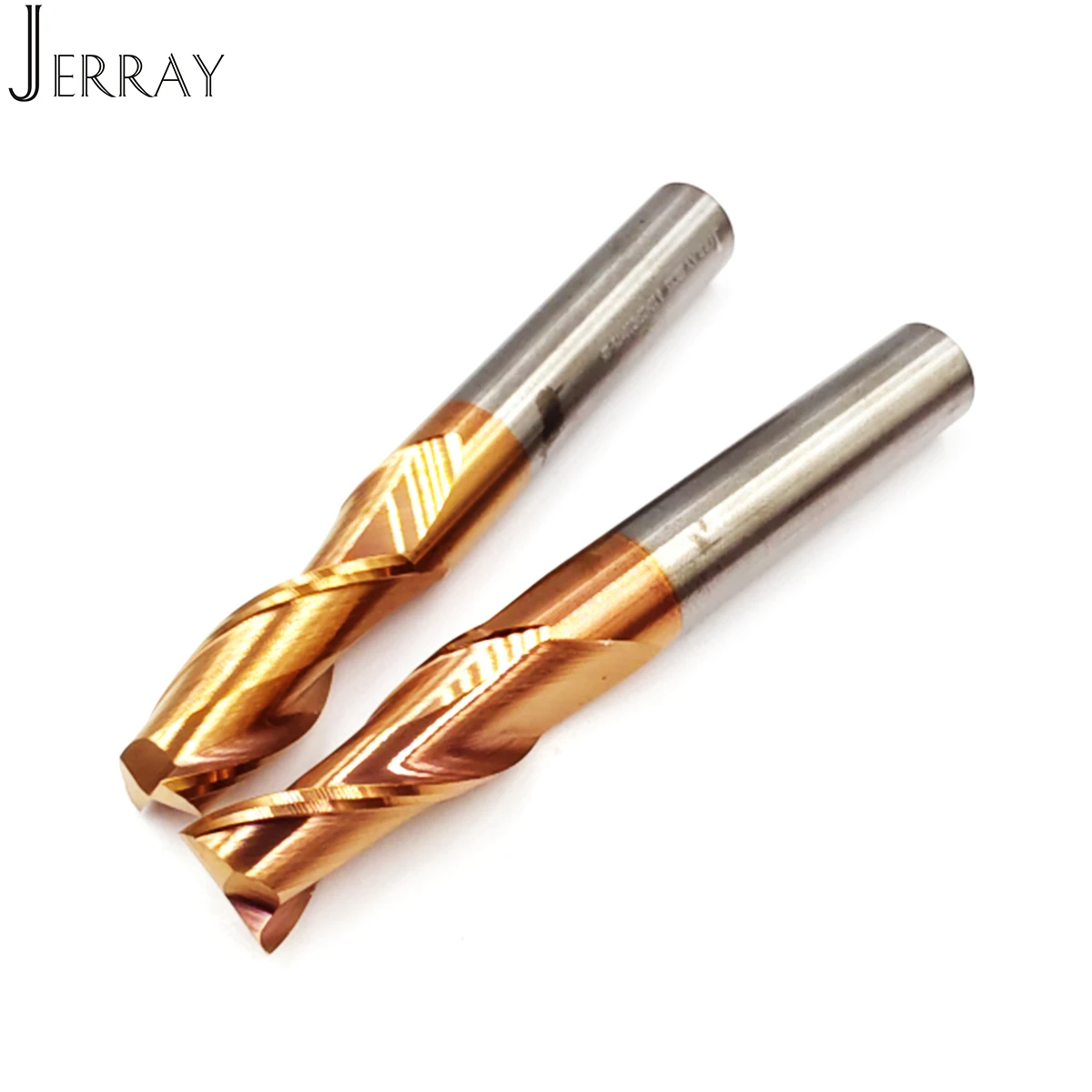D4 5 6 8 10 12 مللي متر HRC55 2 المزامير كربيد مربع شقة نهاية المطاحن دوامة بت CNC قاطعة المطحنة بت التوجيه