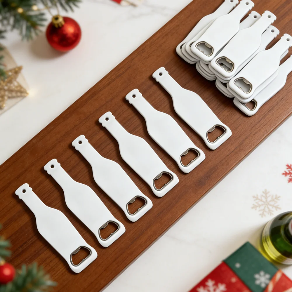 Bottle Opener, Bottle-Shaped Opener, Creative Cocktail Shaped Opener, Can Print Photo Logo