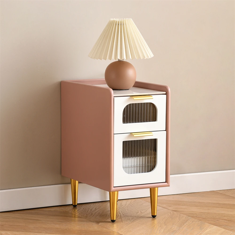 

Nightstand Natural Wood Bedroom Night Bedside Table All Solid Wood Hardwood Nightstand