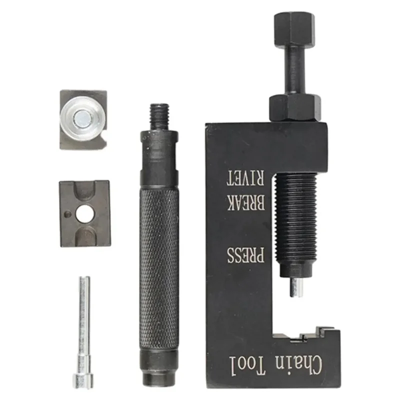 

AV34-Motorcycle Chain Splitter Breaker Motorbike Riveting Tool Chain Breaker Repair Tool Set For 520 525 530 Chains