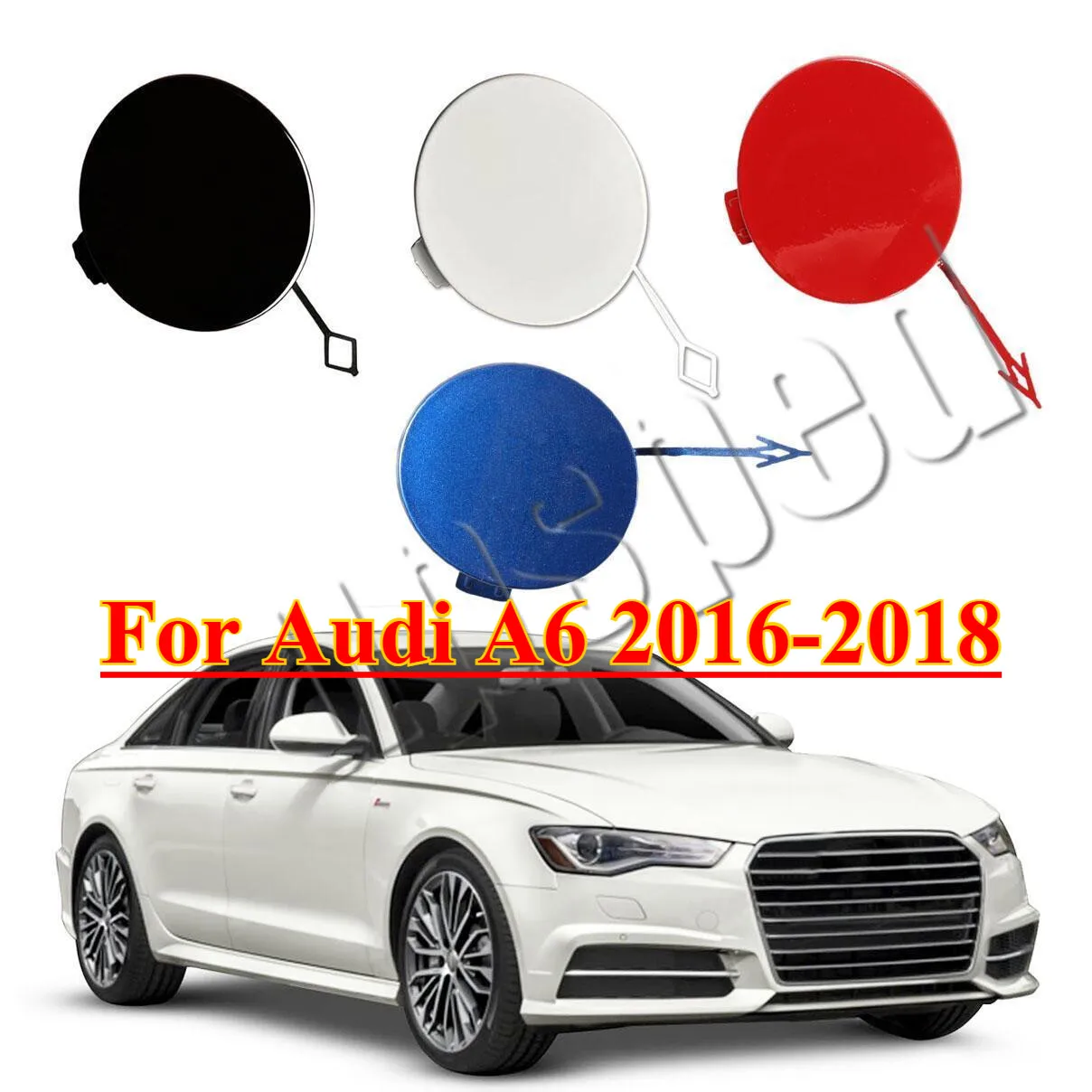 

Передний бампер, буксирный крюк, крышка для Audi A6 2016-2018 4G0807241G, новая