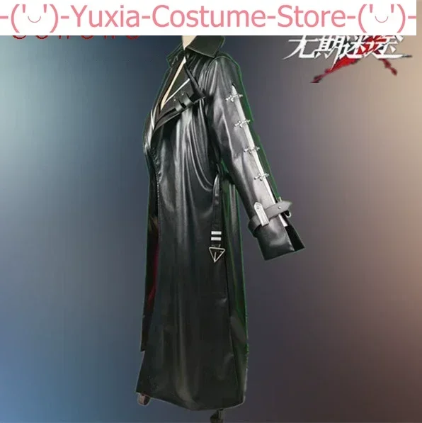 Path To Nowhere Long Leather Trench Coat Shalom Cosplay Costume Cos Game Anime Party Uniform Hallowen Play Role Clothes Clothing