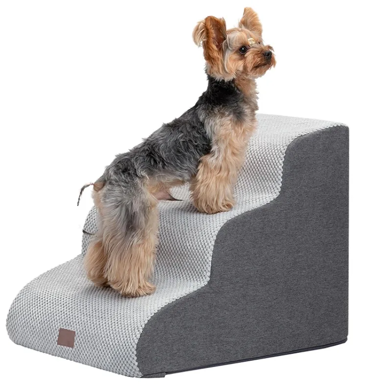 Custom pet dog stair ramp, high-density foam safety ramp, suitable for pet supply stores