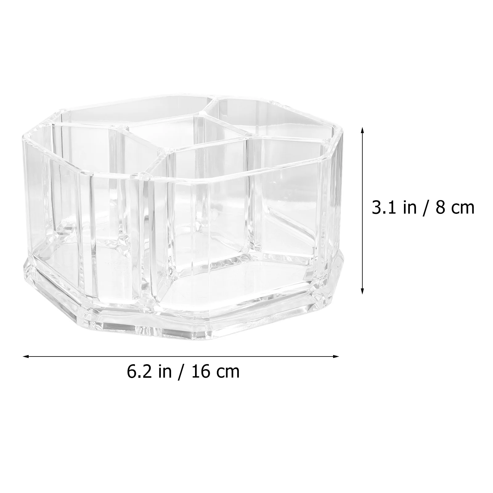 حامل كيس الشاي، 5 مقصورات، منظم شفاف للأشياء الصغيرة، صندوق تخزين حاوية أكياس السكر المنزلية