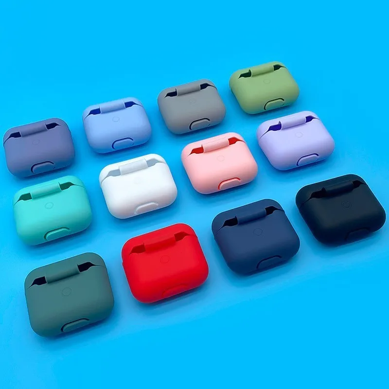Funda de silicona impermeable a prueba de golpes para auriculares Airpods 3, funda protectora