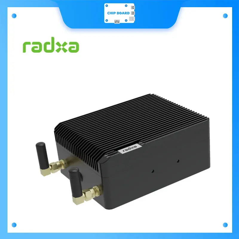 

radxa Fogwise AIRbox Q900-36GB RAM 128GUFS Qualcomm 10-9075 processor WIFI6 BT5 4G/5G NETWORK LPDDR5