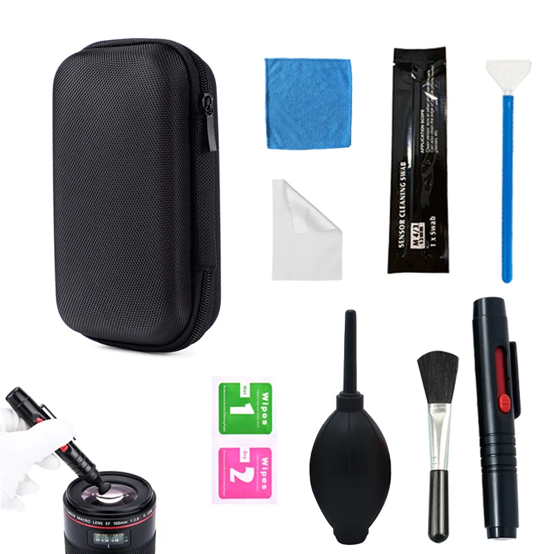 Camera Cleaning Kit Ball Air Blower Professional DSLR Lens Digital Camera Cleaning Tool for Sony Fujifilm Nikon Canon