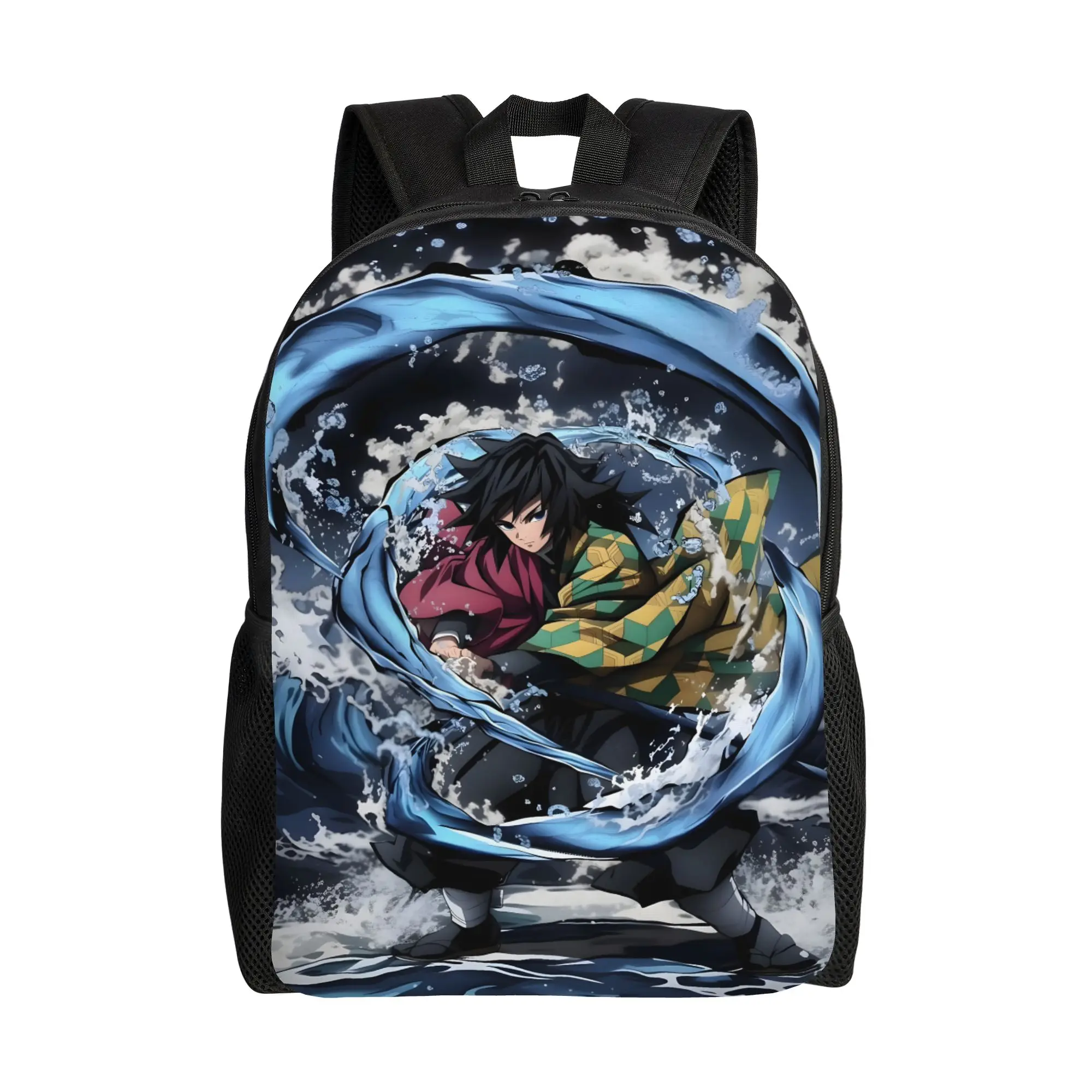 1Piece Blue Water Ring New School Year Knapsack Demon Slayer Ladies  Backpack