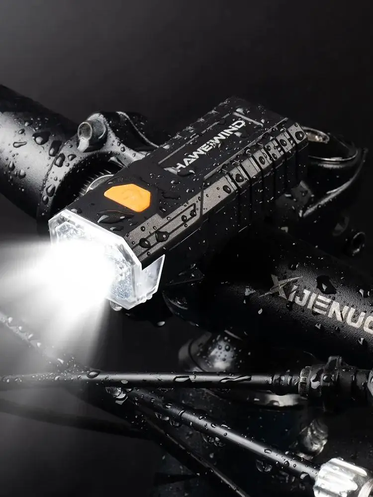AliExpress Bike Light 400Lumen Type-C Charging LED Cycling Front Lamp Headlight 3 Modes MTB Road Flashlight Bicycle Light Accessori 