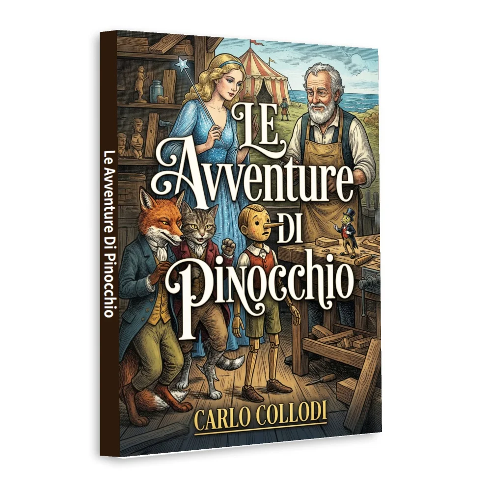 

The Adventures of Pinocchio— Classic Italian Novel by Carlo Collodi | Unabridged Italian Language Edition