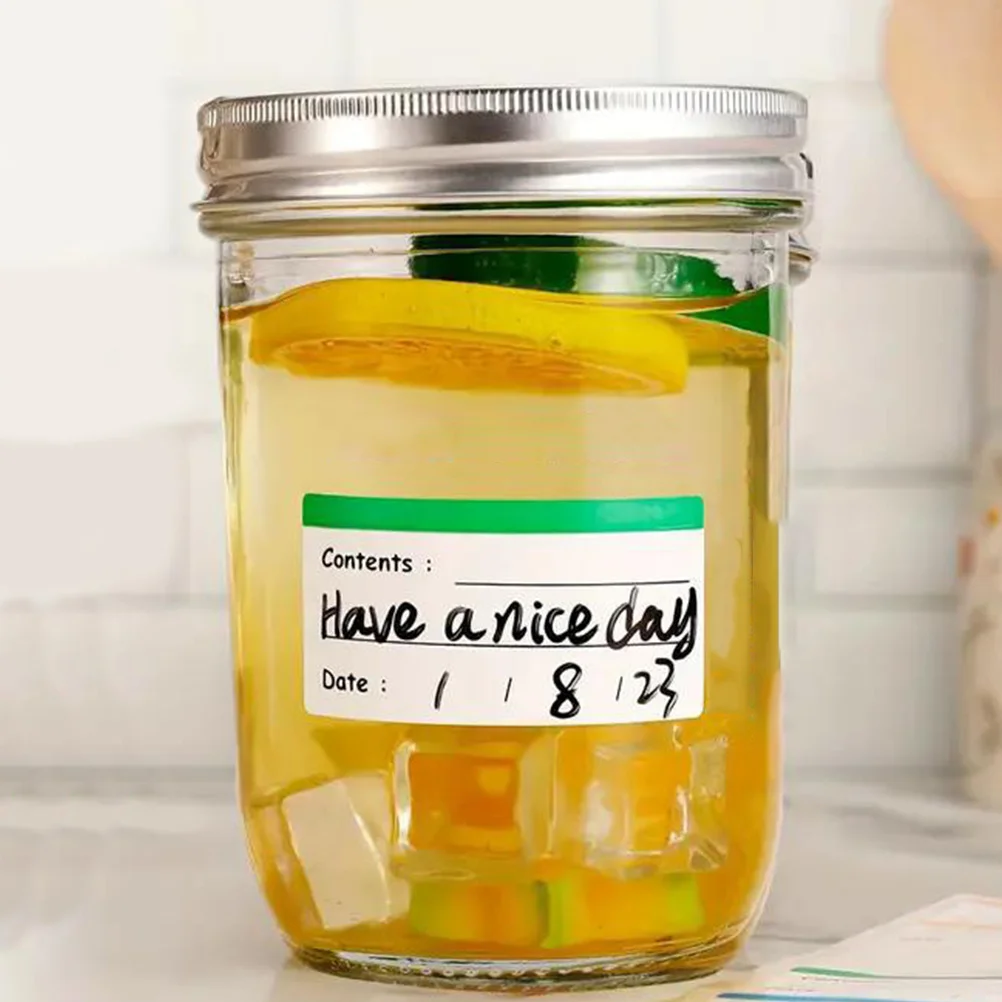 

300Pcs Food Storage Labels Writable Freezer Stickers Refrigerator Food Tracking Tags Kitchen Classification Stickers