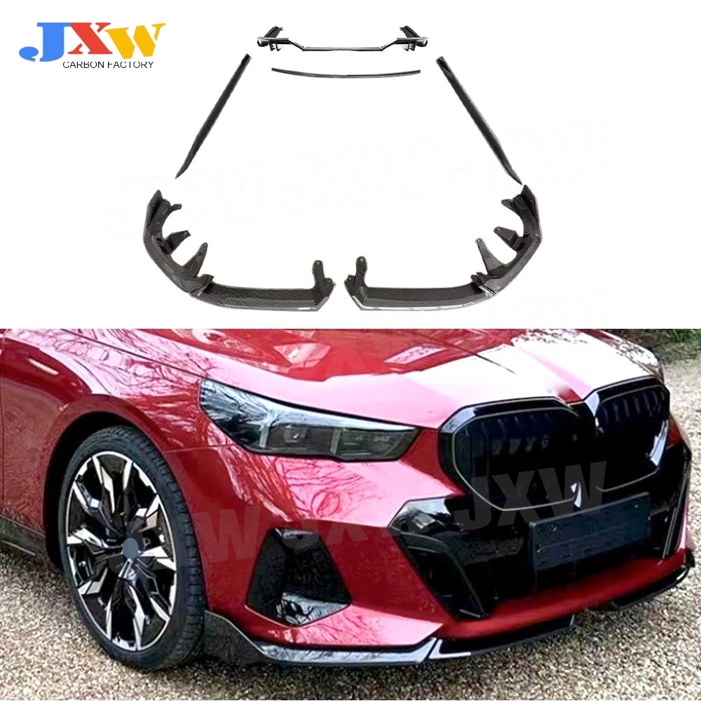 ABS Front Bumper Rear Lip Diffuser Rear Spoiler Side Skirts for BMW 5 Series G60 G68 M Sport 2024+ Body Kits Car Accessories