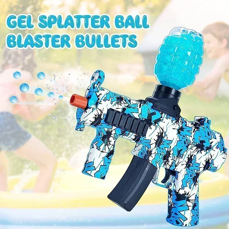 HOT7-8mm Sfere di gel Perle d'acqua Pistola Splat Ricarica Munizioni Polimero Crescita Sfere d'acqua Decorazione vaso Struttura giocattolo granata a mano