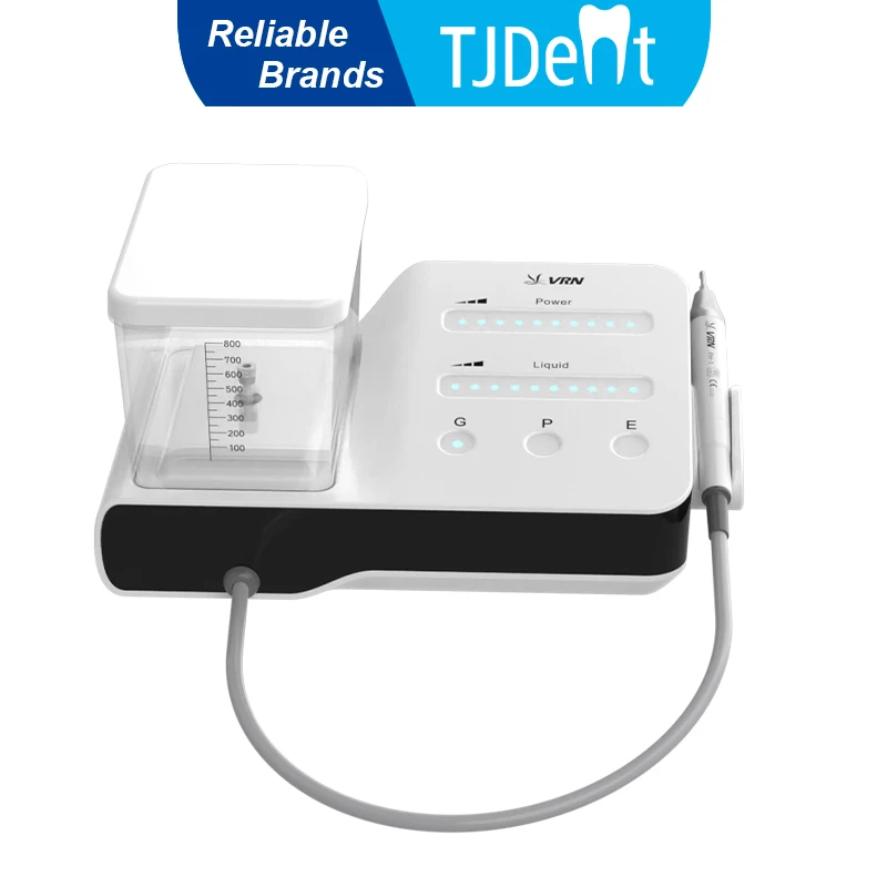 

TJDent Dental Ultrasonic Scaler Machine With LED Detachable Handpiece Oral Cleaning Dentist Root Canal Endodontic Washing Tools