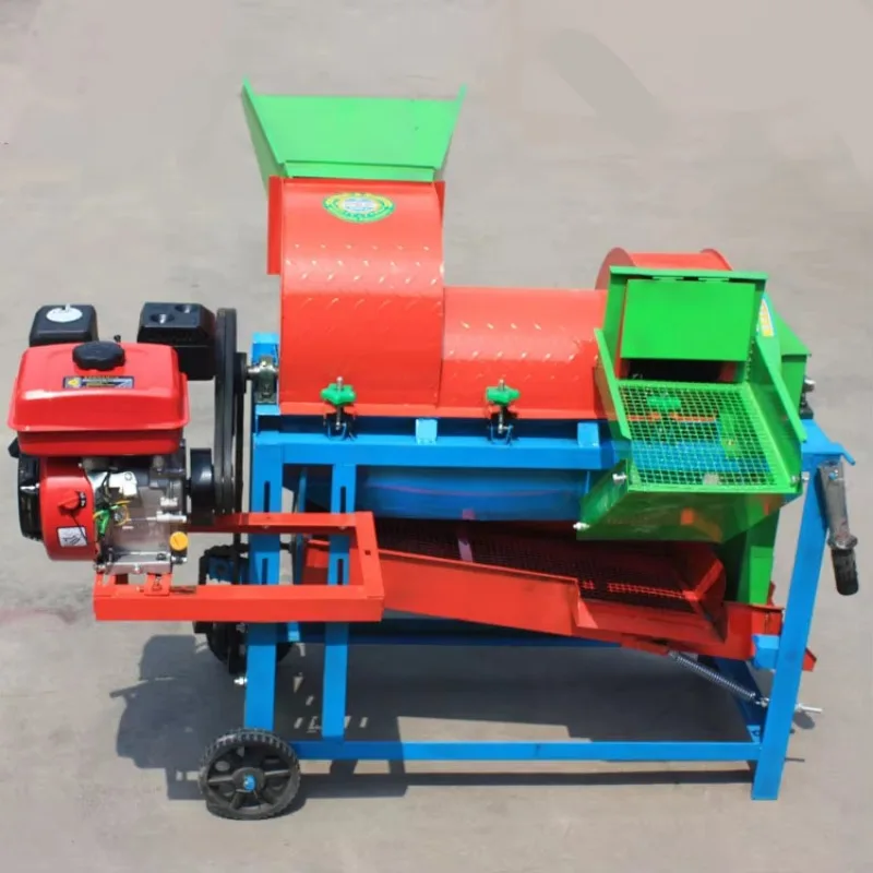 2025年式農業用ディーゼルエンジン搭載小型トウモロコシ脱穀機、多機能豆、小麦、大豆、稲、米、ソルガム脱穀機、トウモロコシ脱穀機