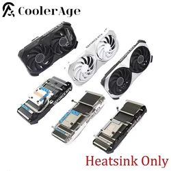 For MSI GeForce RTX 4060 4060Ti 4070 4070S 4070Ti 4070TiS VENTUS 2X Black / White Video Card Cooling Heatsink New Original