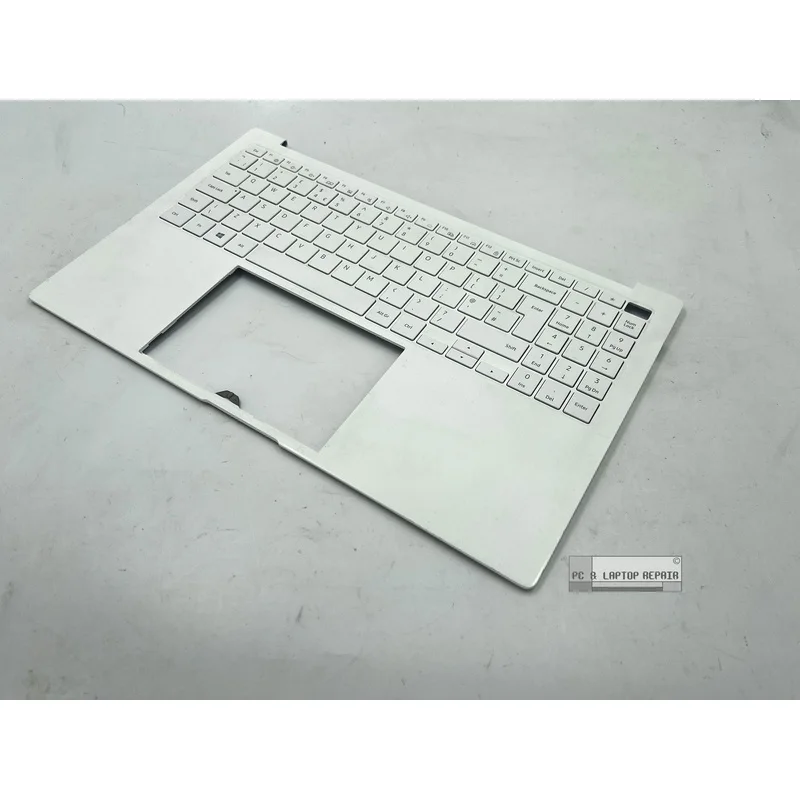 f  For  Samsung Galaxy Book Pro NP950XDB Palmrest Top Cover UK Keyboard White BA98-02850