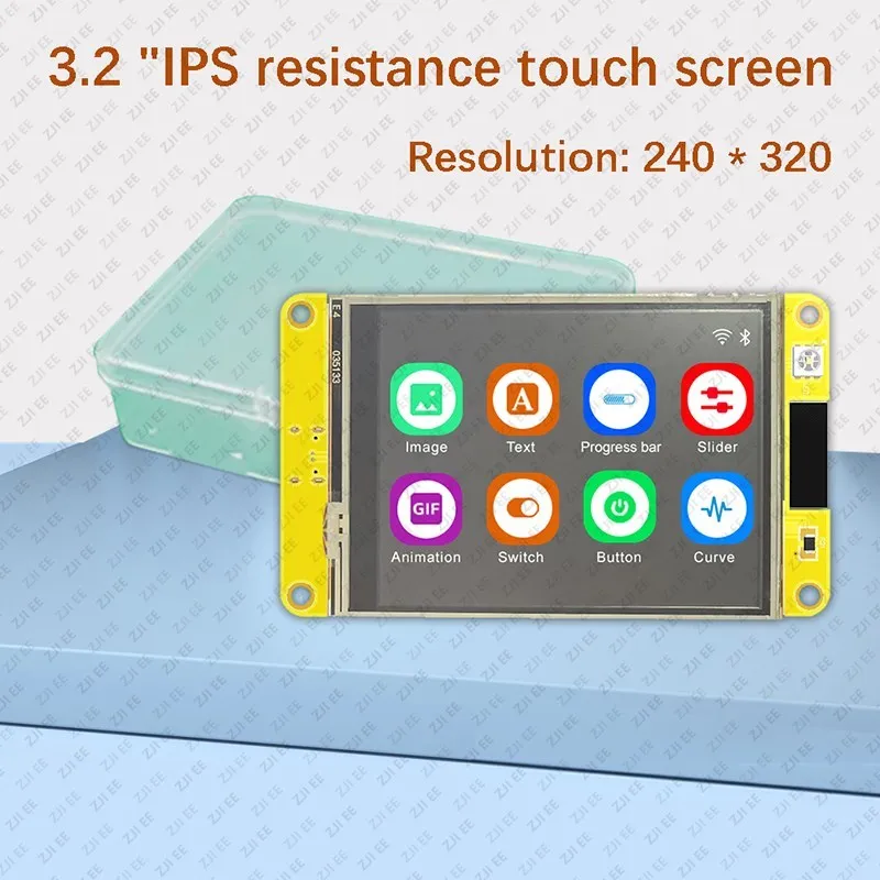 3.2 Inch Smart Display ESP32 for Arduino LVGL WIFI&Bluetooth Development Board 240*320 IPS LCD TFT Module Optional Touch