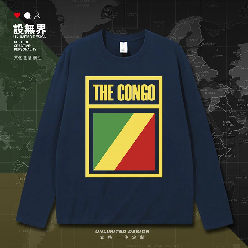 Congo Republic COG Congolese mens t shirt tees shirts cotton t-shirt sporting new printed Short-sleeved tops summer clothes