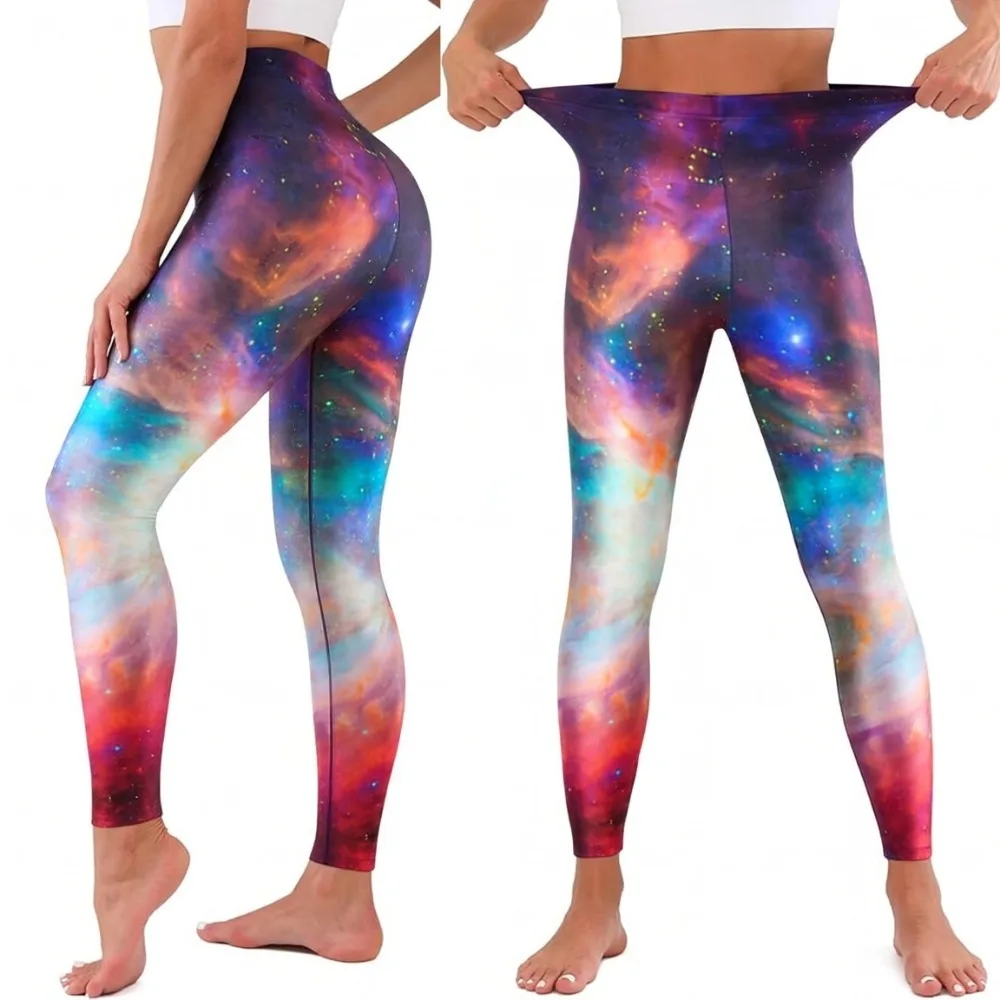 Women High Waist Butt Lifting Leggings Tummy Control Workout Pants Soft Stretchy Comfortable Yoga Running Sports