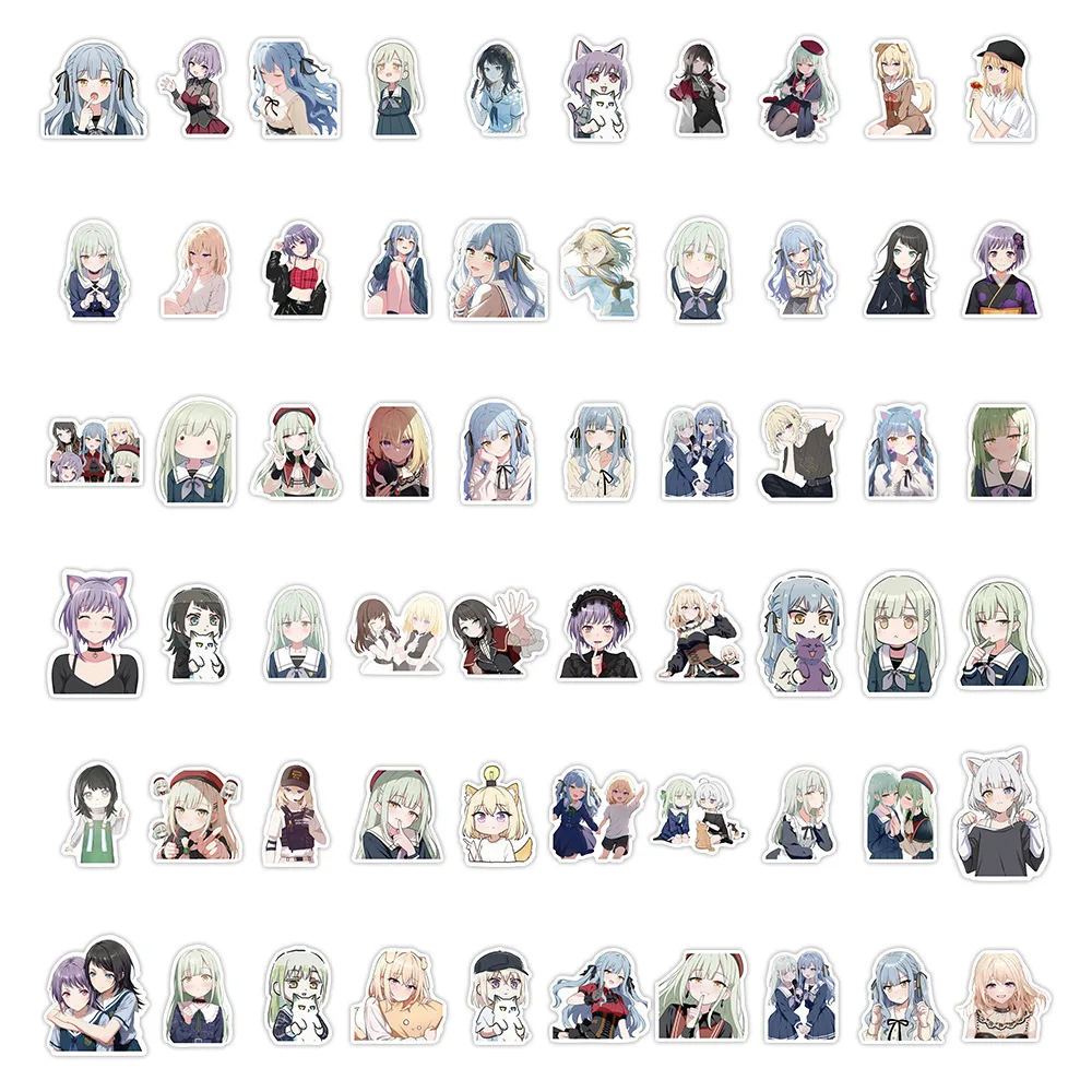 

60PCS Comic AveMjica Creative Personality Decoration Graffiti Stickers Decals Toys DIY Wardrobe Bookshelf Desk Anime Stickers