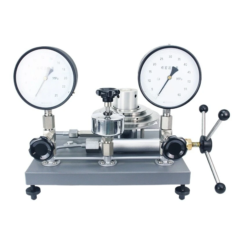 

Piston Pressure Gauge 0.6/6/60MPa Pressure Gauge Calibration Standard Gravity Balance Piston Pressure Gauge