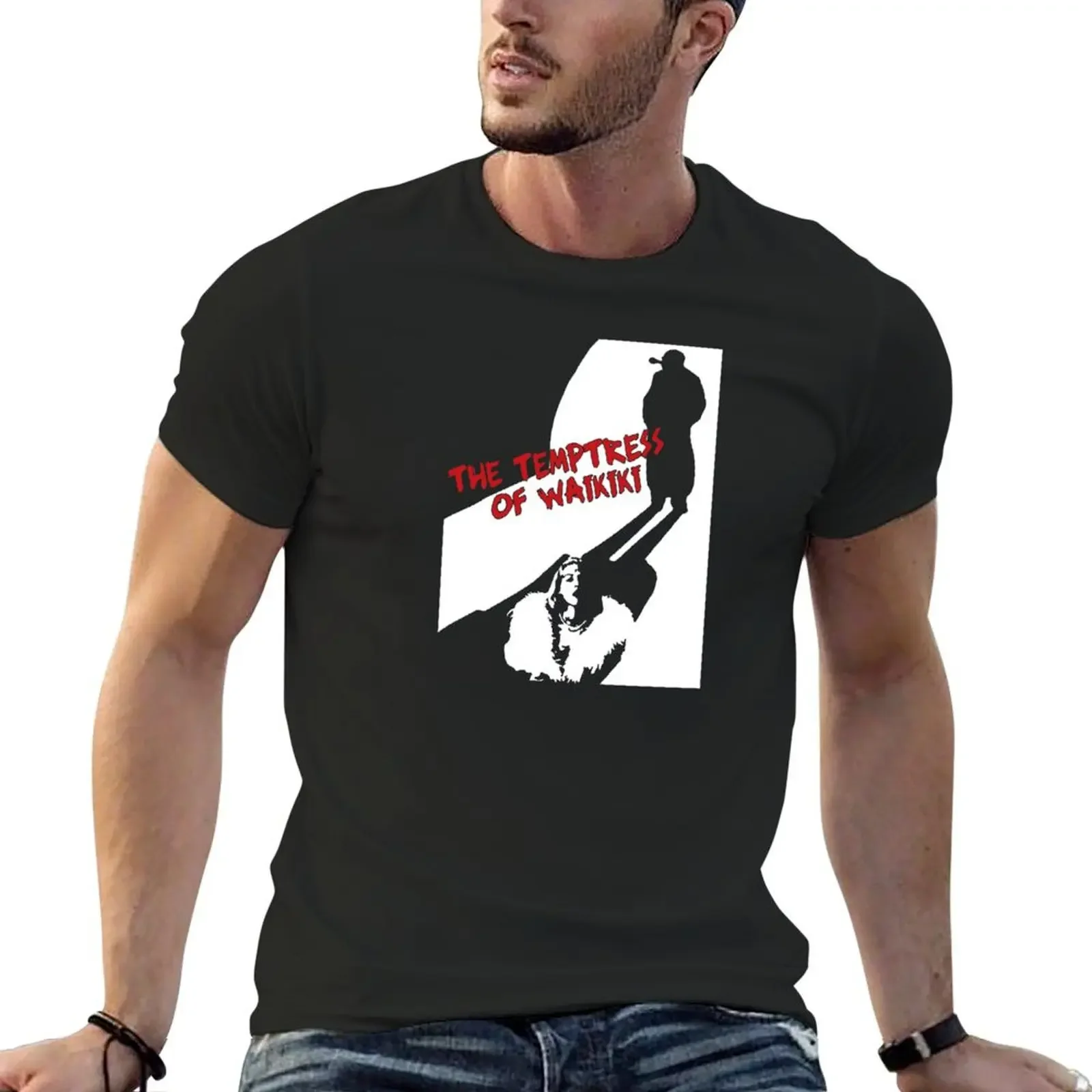 The Temptress of Waikiki! T-Shirt aesthetic clothes shirts graphic heavyweight t shirts for men