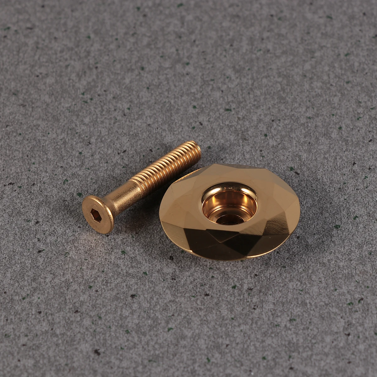 

Bicycle Headset Cap Aluminium Alloy 28.6Mm Front Fork Stem Top Cover For Mountain Bike Bike Refit Accessories Golden