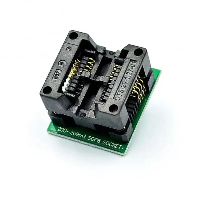 New 1Pcs SOIC8 SOP8 To DIP8 SA602 Gold-plated IC EZ Programmer Adapter Socket Converter Module 150mil 200mil